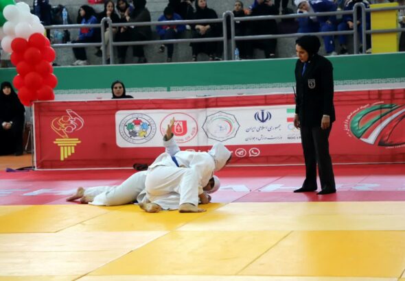 قضاوت داور شایسته استان مرکزی در مسابقات ملی جودو