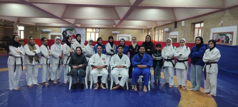 دومین استاژ آمادگی آزمون دان بانوان هیأت جودو استان مرکزی